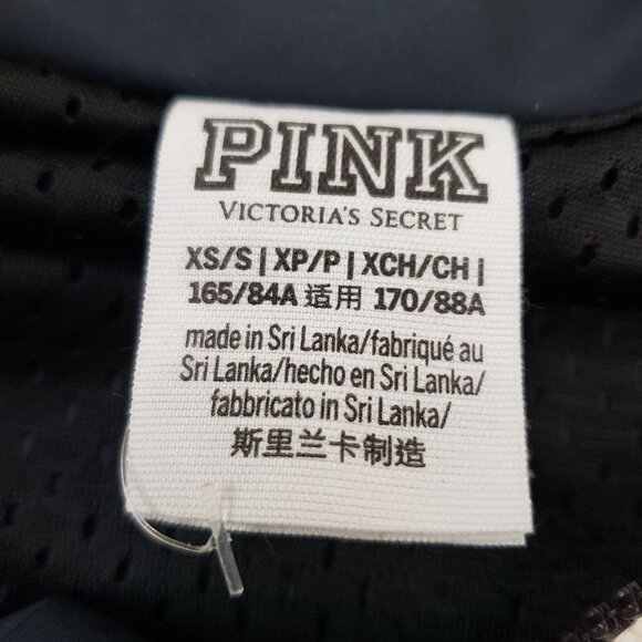 PINK Victoria's Secret Signature Windbreaker Track Jacket Size XS/S - Picture 3 of 6